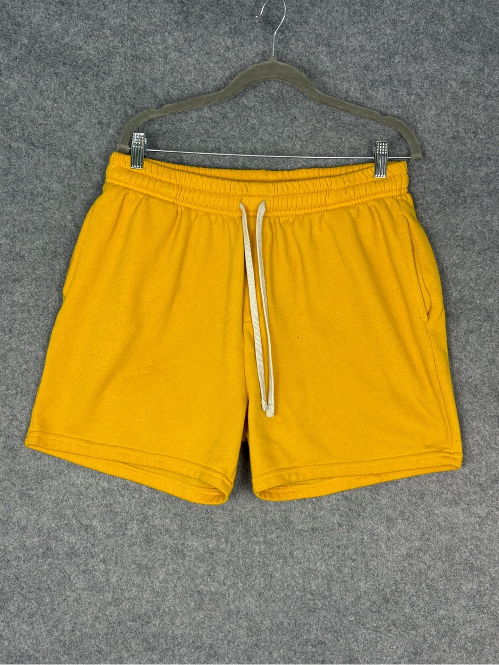 Brooklyn Cloth Co. Mustard Yellow Sweat Shorts L